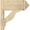 Ekena Millwork Funston Rough Sawn Arts and Crafts Outlooker, Douglas Fir, 8"W x 18"D x 18"H OUT08X18X18FST03RDF - alternate 2